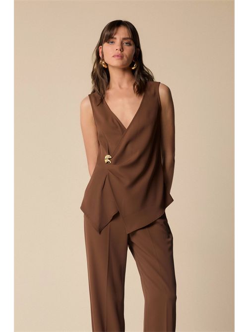 blusa donna marrone KOCCA | ATE/30372